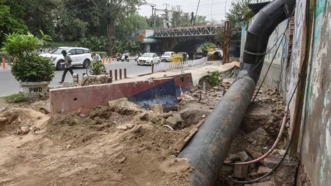 New Delhi Completes Bada Bazar Road Drain Upgrade a Year After Flooding Fatalities
